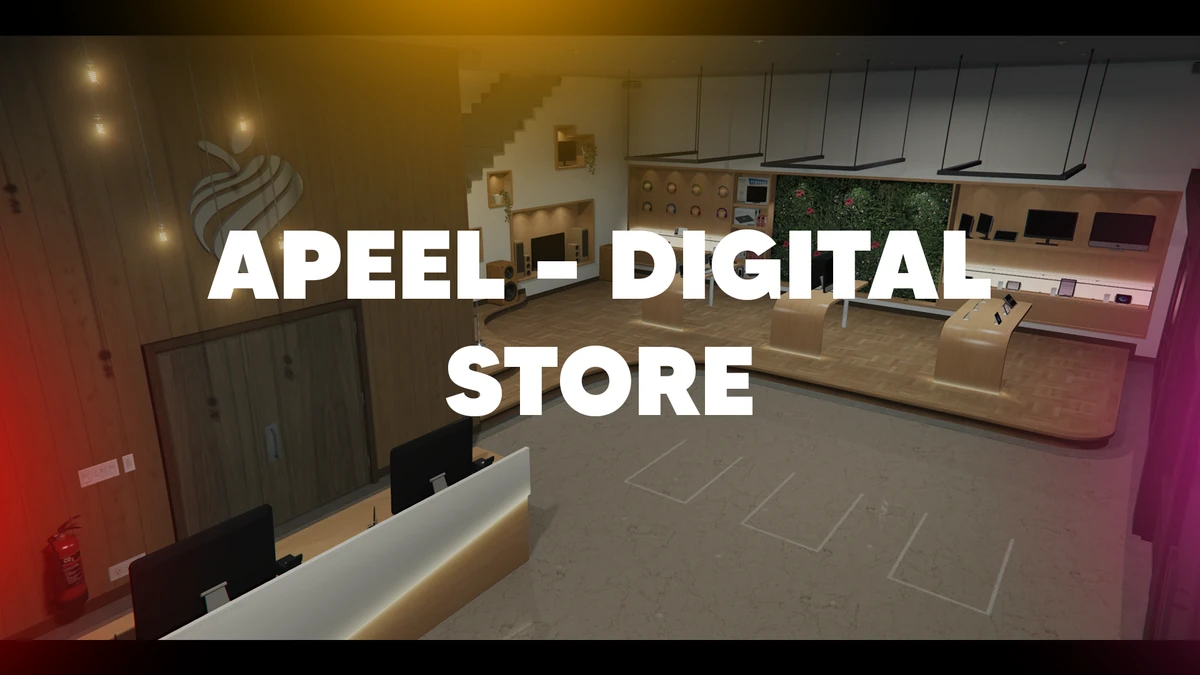 Apeel – Digital Store MLO | Fully Open Source | FiveM